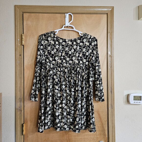 Denim Republic Blouse M Floral Babydoll cut - Picture 2 of 7